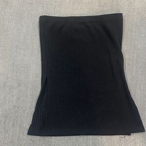 Edikted Split sides ribbed tube top